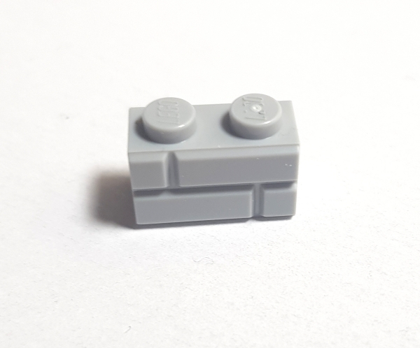 LEGO 1x2 Mauerstein 98283 light bluish gray